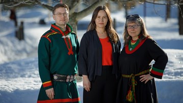 Petter Stoor, Jennie Brandén och Lena-Maria Nilsson