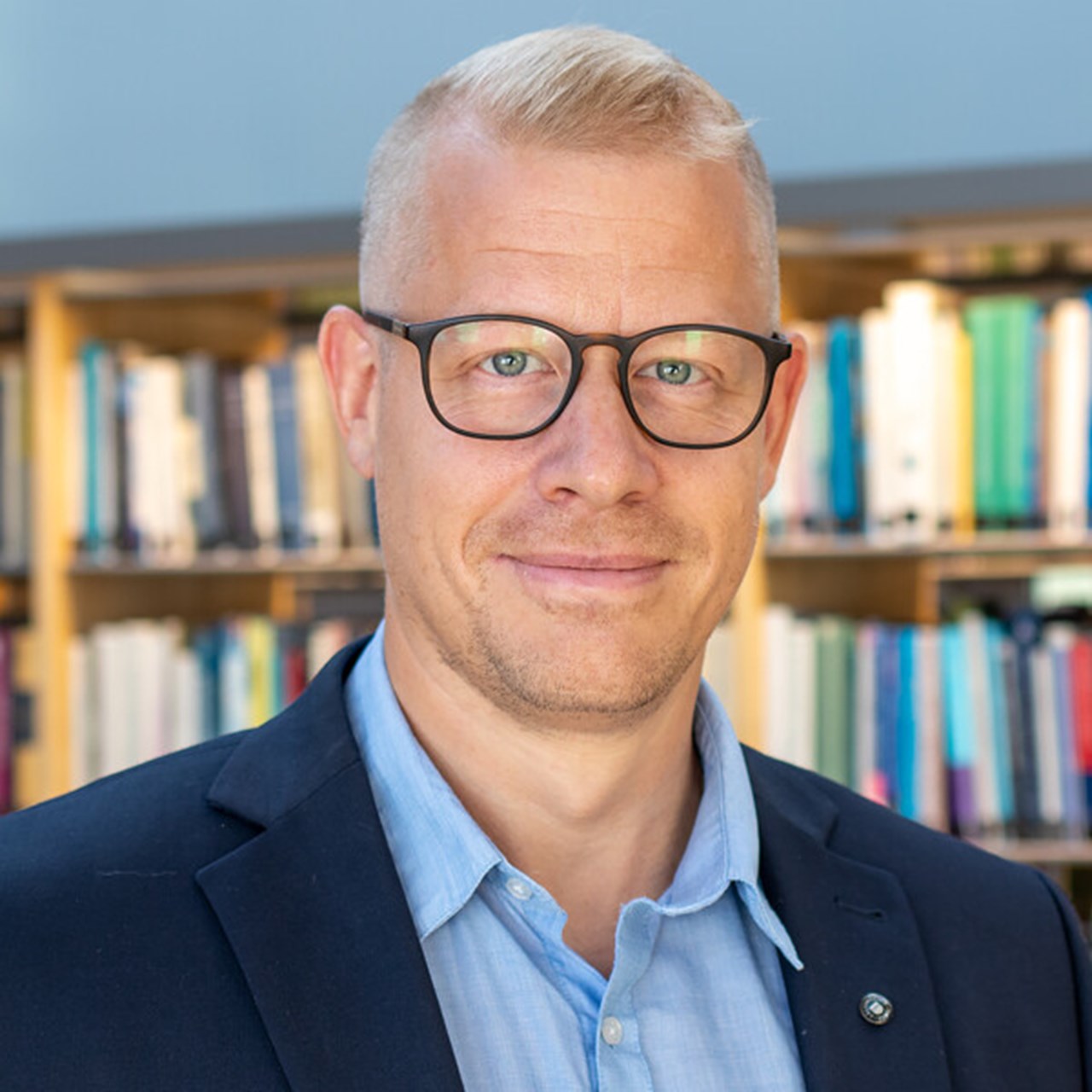 Kristoffer Lindell, avdelningschef Vetenskaplig kommunikation, Umeå universitetsbibliotek