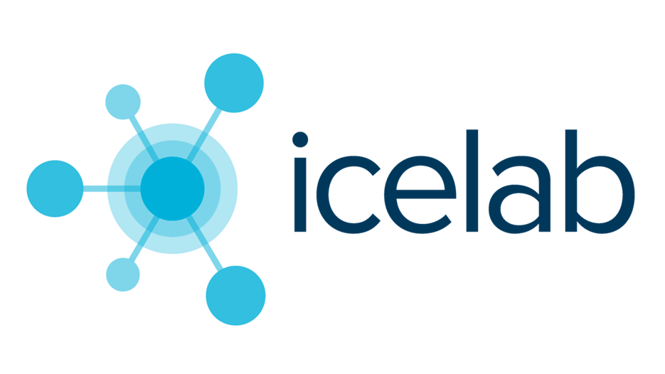 A large body of water covered in ice