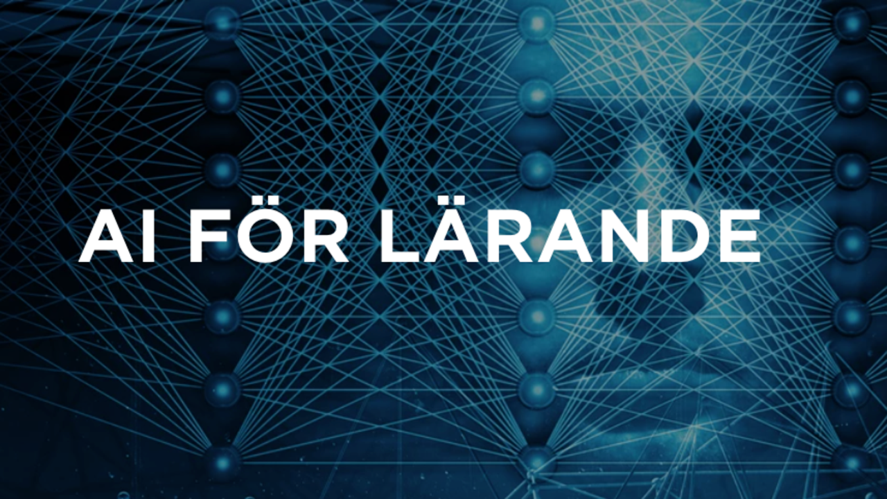 ai för lärande över ett blundande ansikte