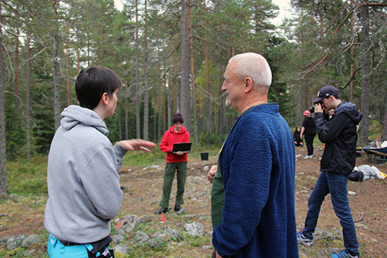 Roger Nyqvist och Jessica Coleman