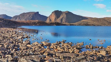 Lake in Svalbard