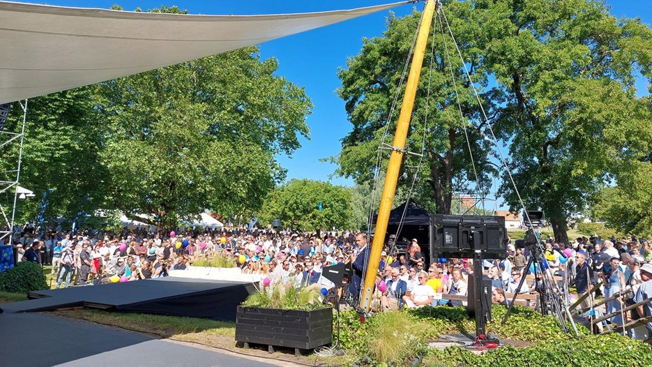 Scenen i Almedalen