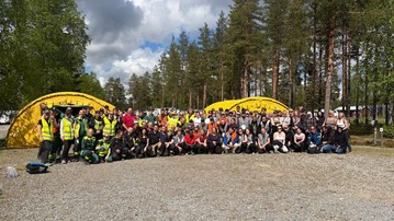 Deltagare under fältveckan 2026