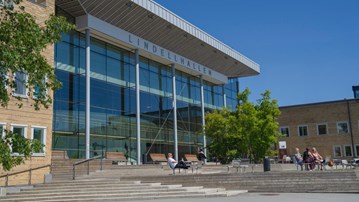 Umeå universitets campus vårbild