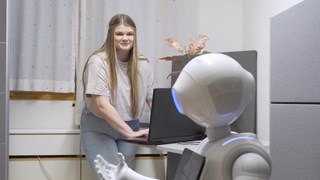 Emilia Modig, student på Civilingenjörsprogrammet i datavetenskap