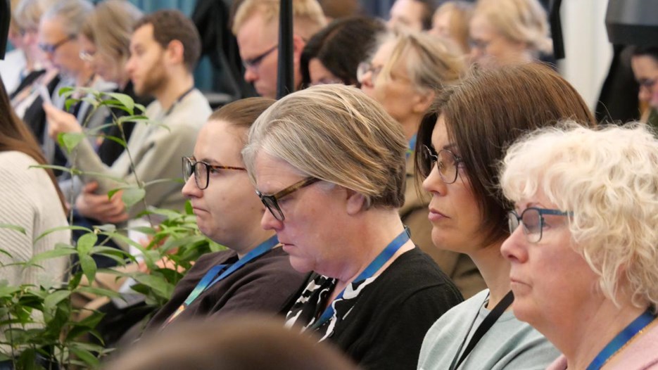 Publiken på ASLA.