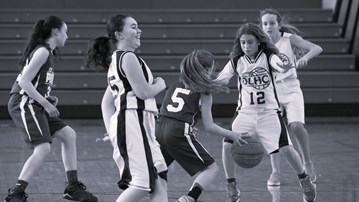 Girl basketball.