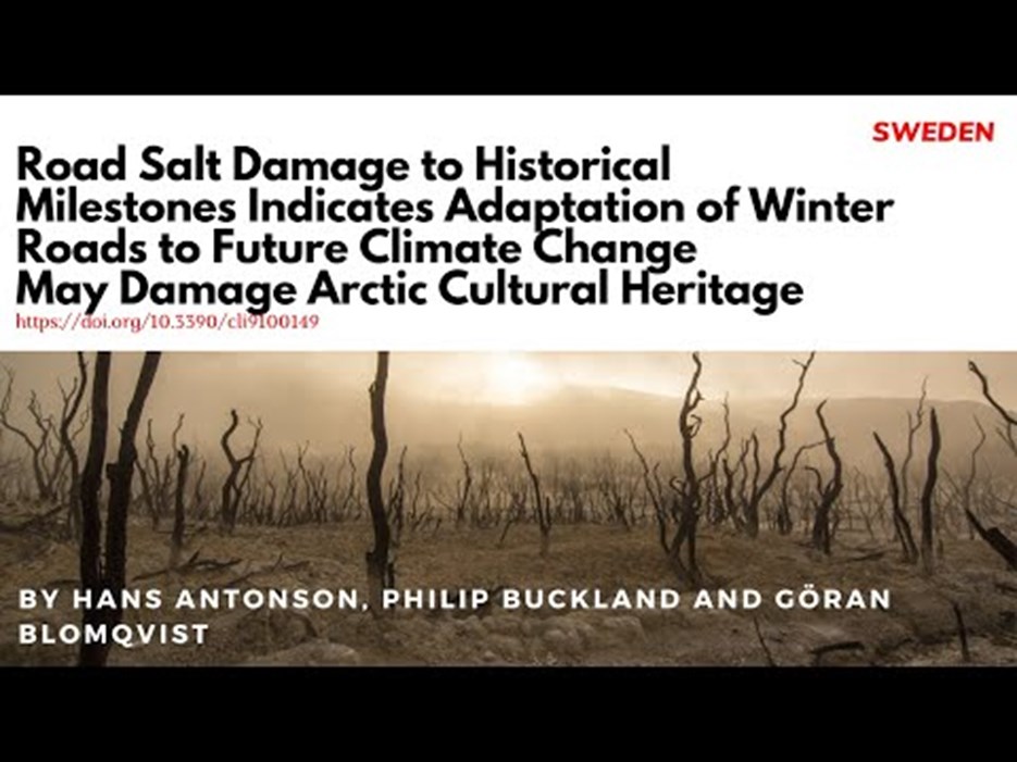 Film: YouTube-video av kanadensiska 9:e klassare som sammanfattar forskningsartikeln "Road Salt damage..."