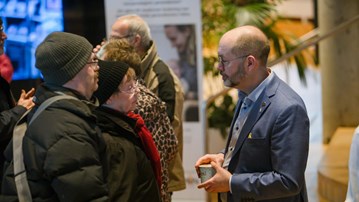 Välkommen till Fika efter en forskare.
