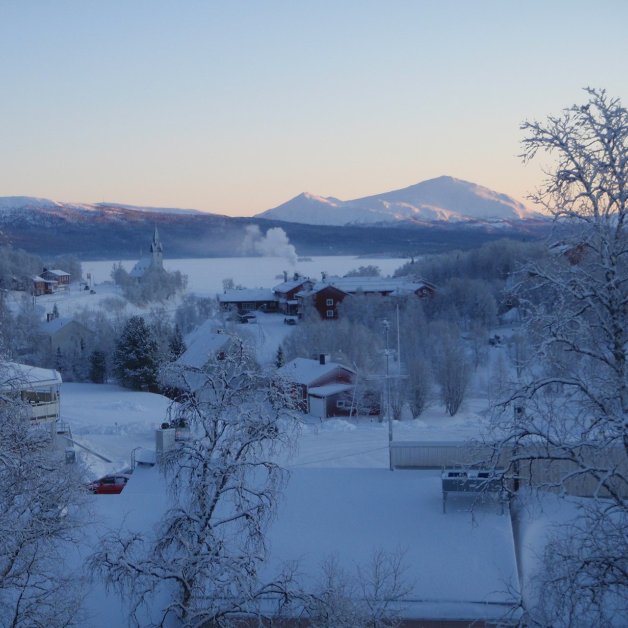 Tärnaby i vinter