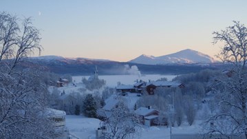 Tärnaby i vinter