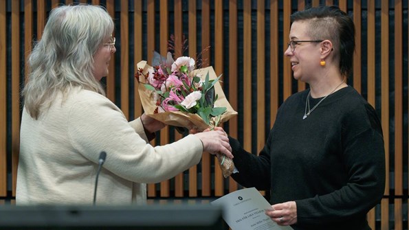 Christina Ljungberg, vicedekan för lika villkor och mångfald.Anne Möller Thysell, instruktio