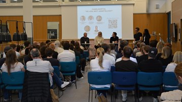 Under SKI-konferensen genomfördes även ett panelsamtal med temat ”På väg mot arbetslivet