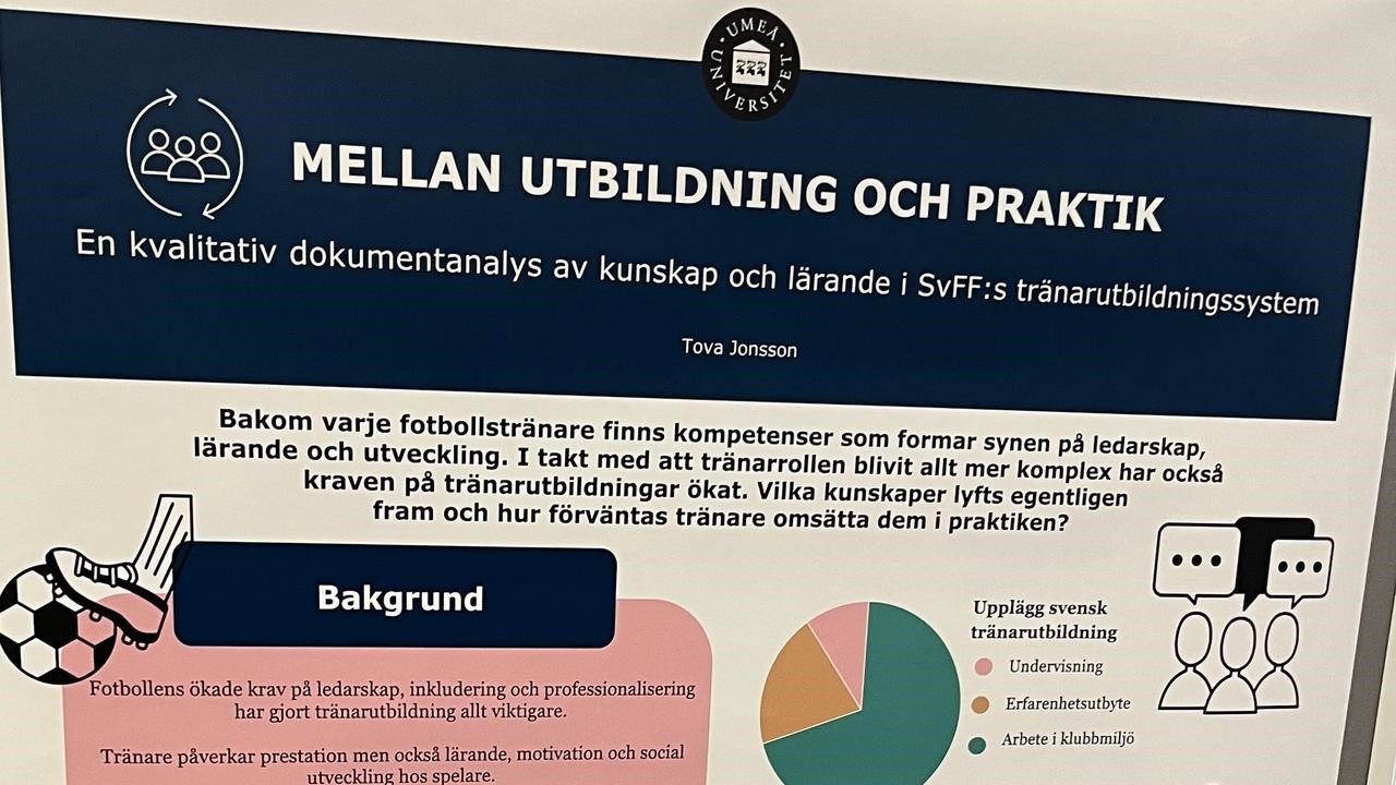 Tova Janssons arbete utnämndes till bästa presentation under SKI-konferensen 2026.