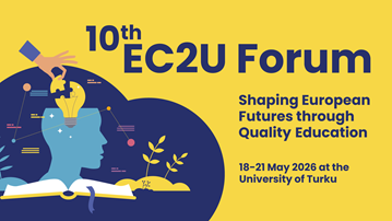 Poster for the EC2U Forum 2026 in Turku, Finland