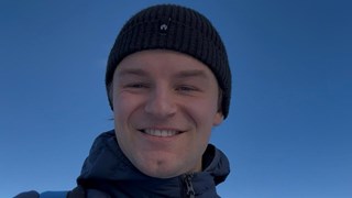 Simon Karlsson, elitidrottsstudent vid Ländskidåkningens kompetenscentrum (LKC)