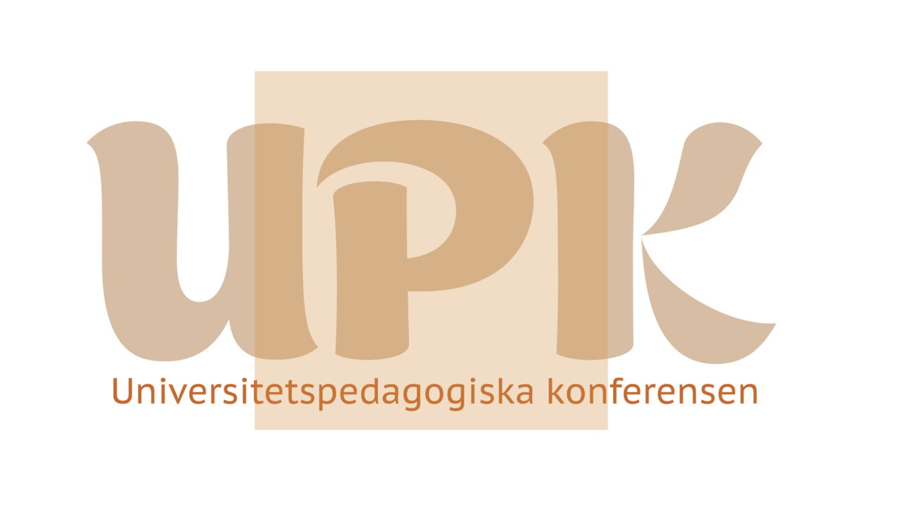 UPK skriven i transparant text över en fyrkant