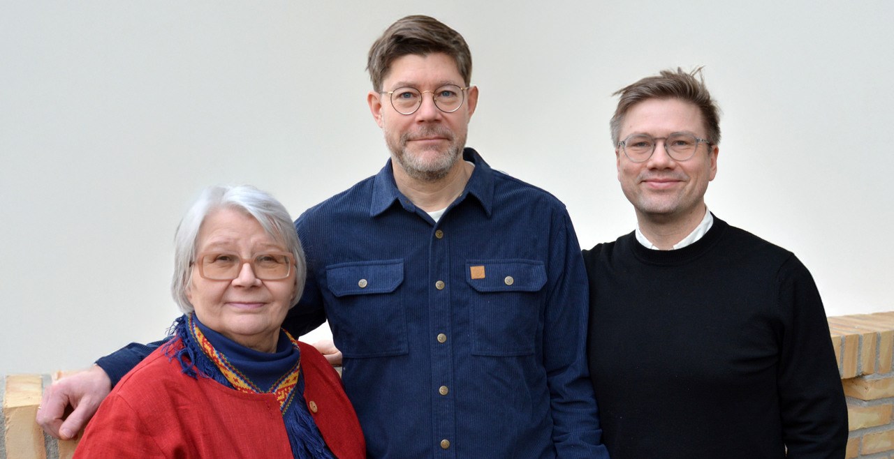 Ellacarin Blind, Robert Lundmark och Jon Petter Stoor,