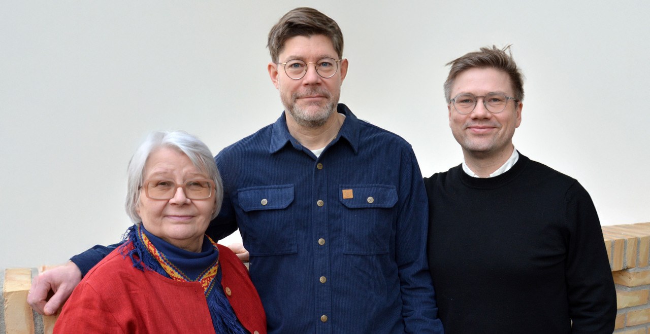 Ellacarin Blind, Robert Lundmark och Jon Petter Stoor,