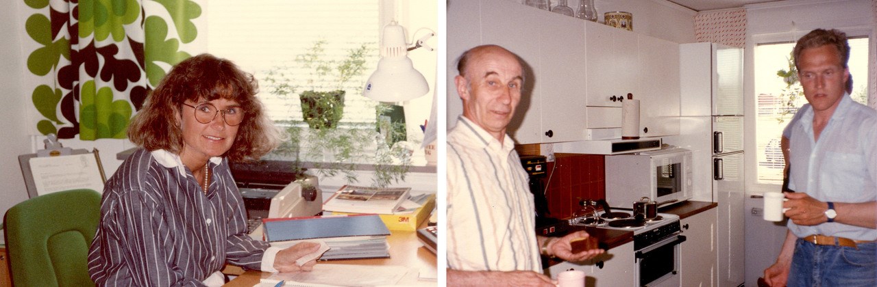 N&aring;gra av Sociologiska institutionens medarbetare p&aring; 80-talet