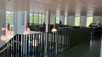 Infocenter kommer ligga på plan 2 i Aurora.