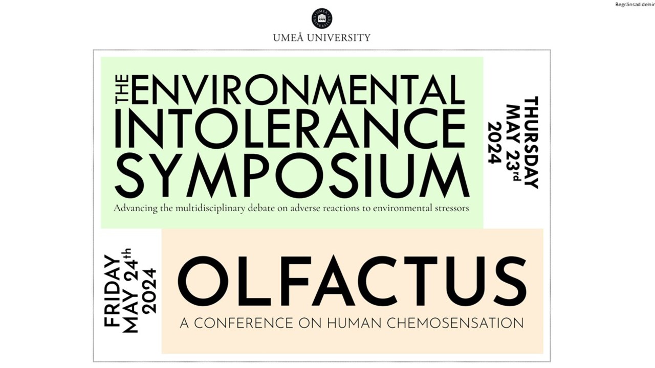 Eventbild för symposium om miljöintolerans