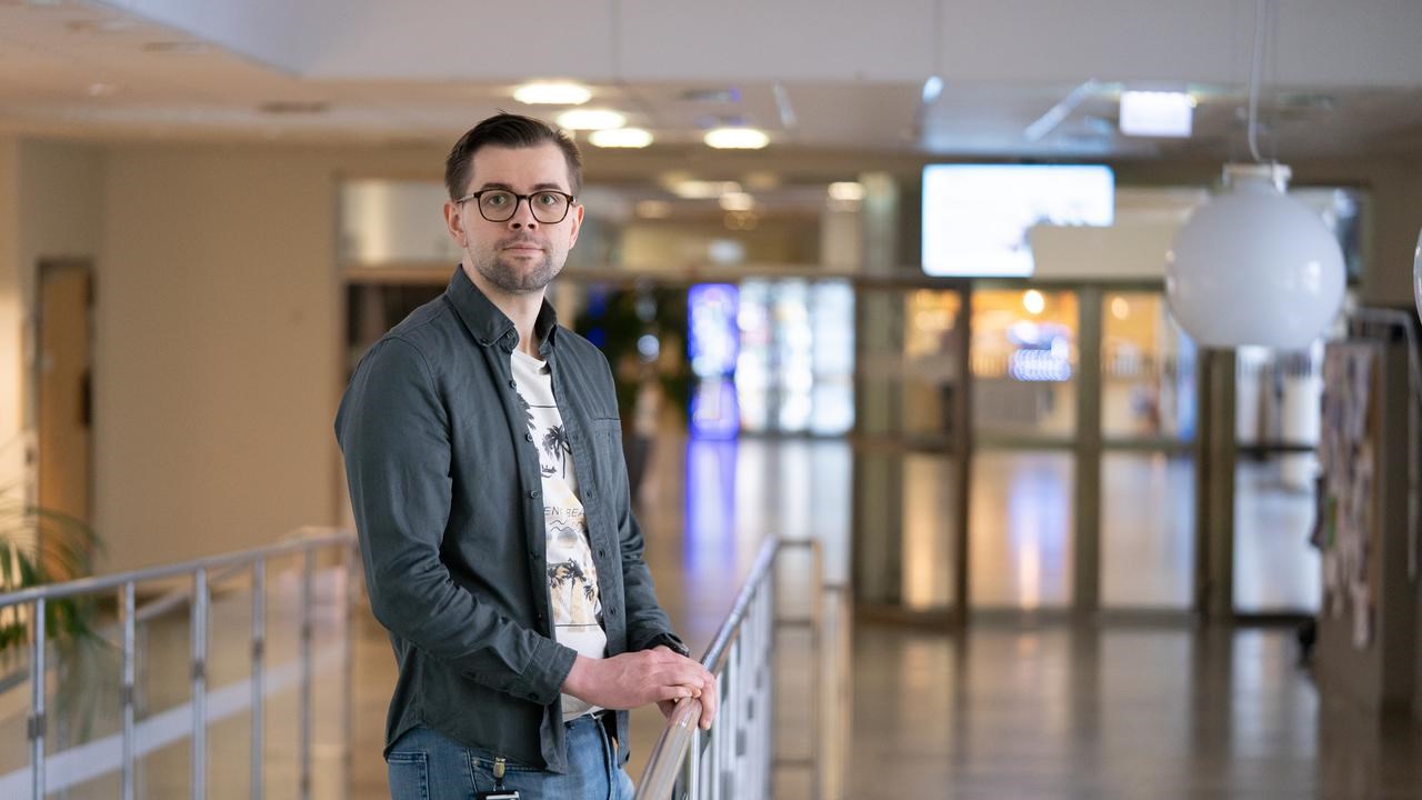 Portr&auml;tt av Andreas Eriksson