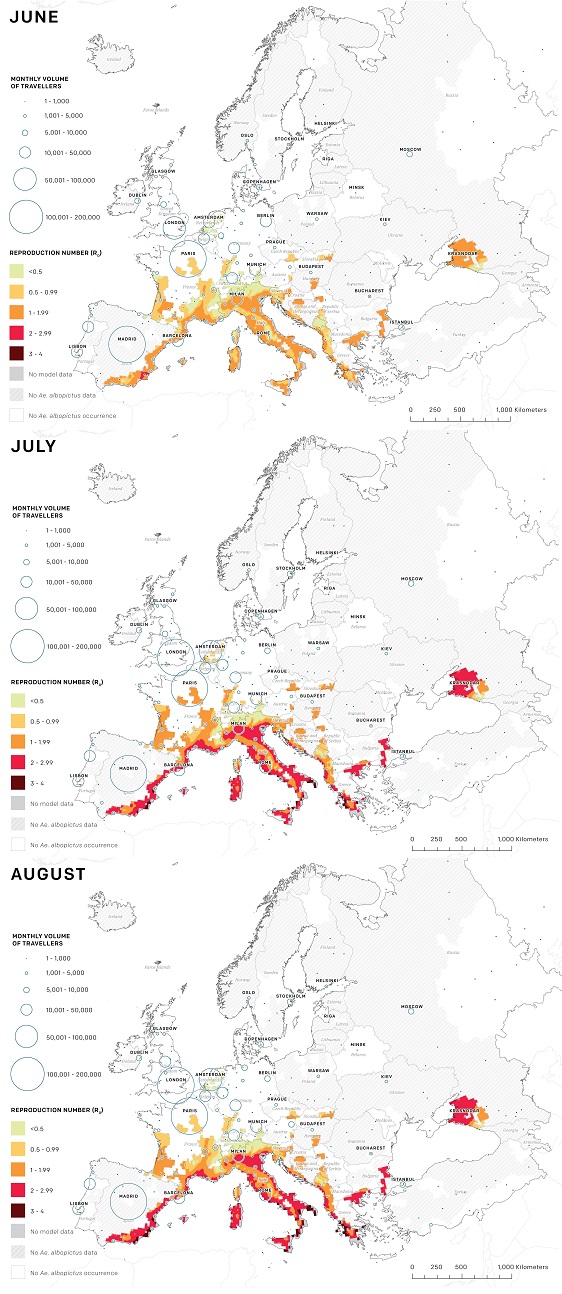 Risk areas June-August