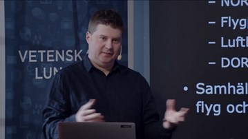 Film: Vetenskapslunch: Flygskam och grön omställning – flygets framtid i norra Sverige