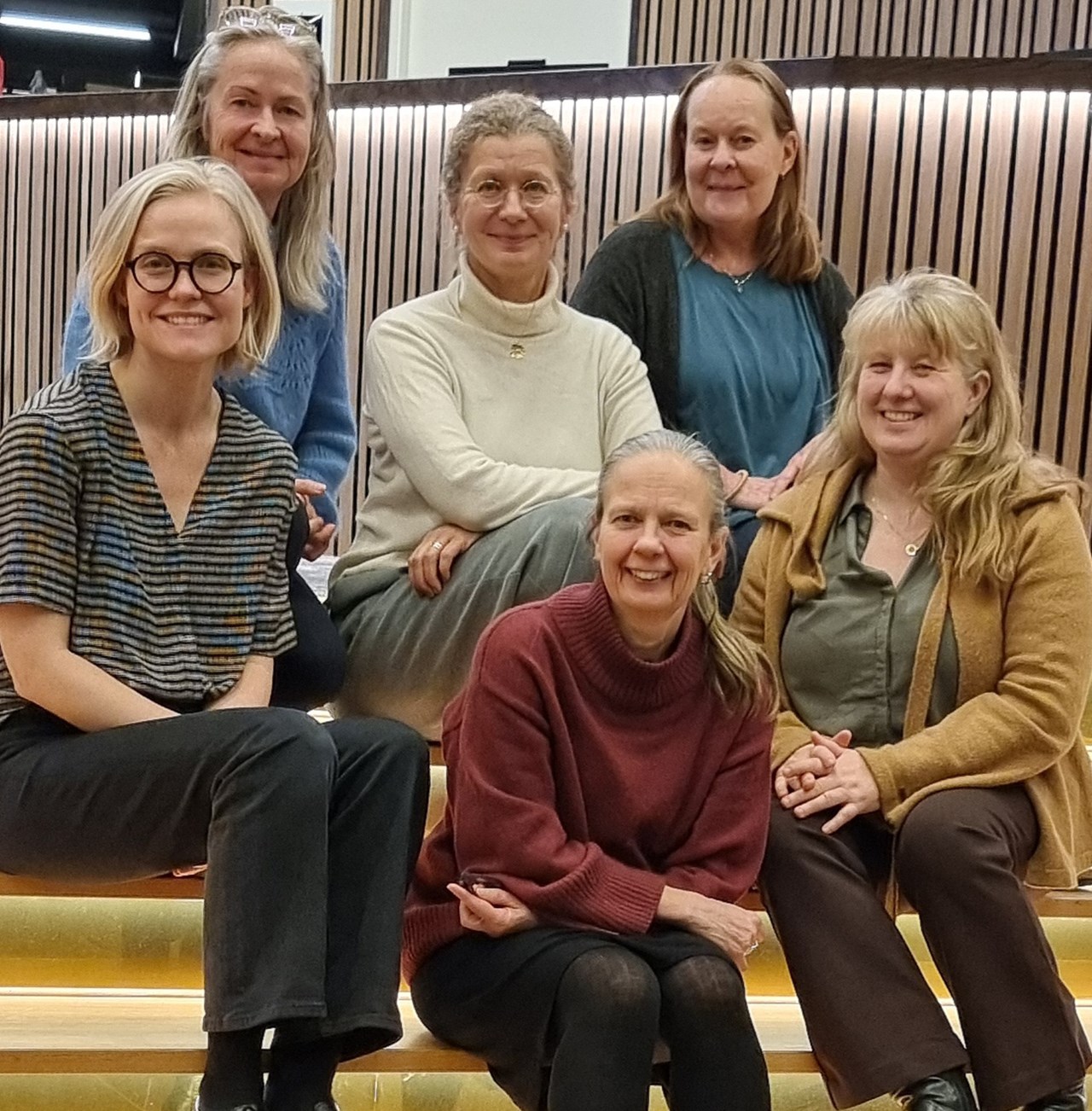 Gruppbild p&aring; deltagarna i forskningsprojektet