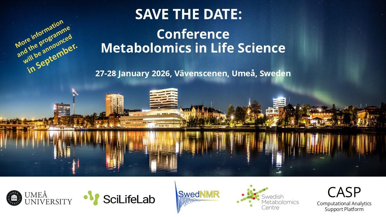 A poster for a conference on the metabolomics in life science.
