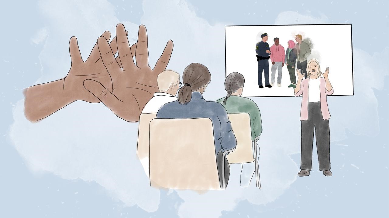 Illustration f&ouml;r kurser av Polisi&auml;rt arbete f&ouml;r alla organisationer