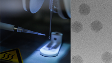 images of microscope and microscope samples