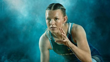 Alwa Irgum, elitidrottsstudent vid Umeå universitet.