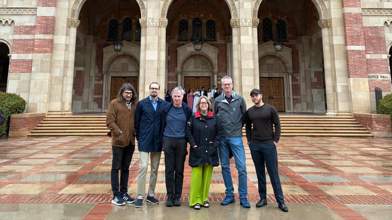 Group photo of teachers at the University of Texas, Austin