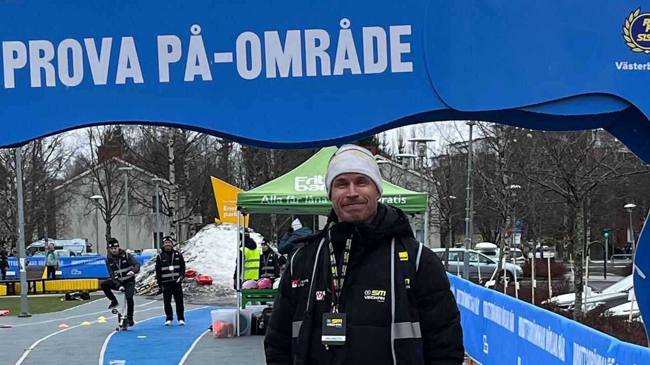 Robert Lindberg, projektledare r&ouml;relsesatsning i skolan, RF SISU V&auml;sterbotten