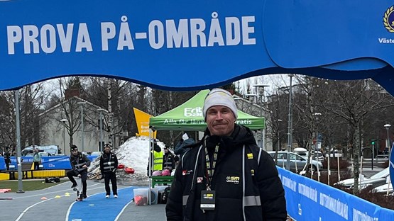 Robert Lindberg, projektledare rörelsesatsning i skolan, RF SISU Västerbotten