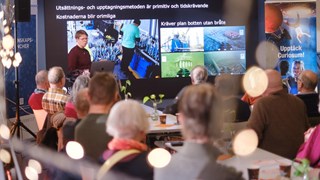 FIlm med smakprov ur vetenskapsluncher