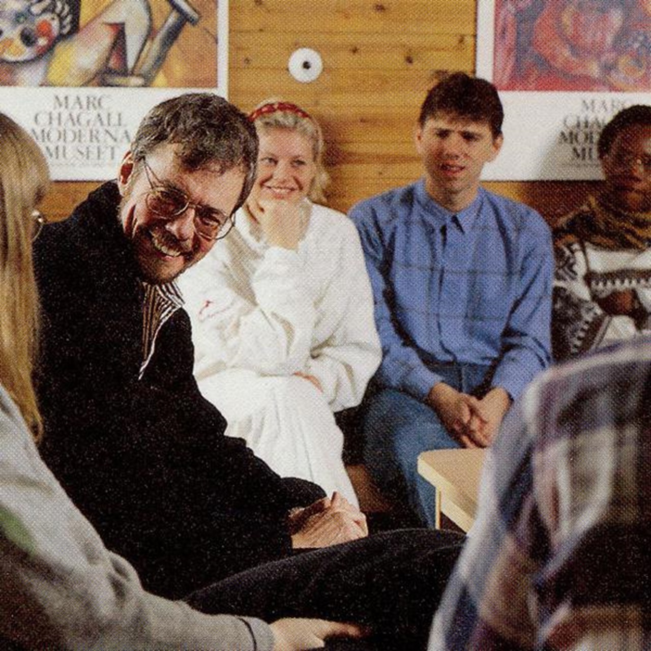 Rune &Aring;berg och hans studenter i S&ouml;dra paviljongerna