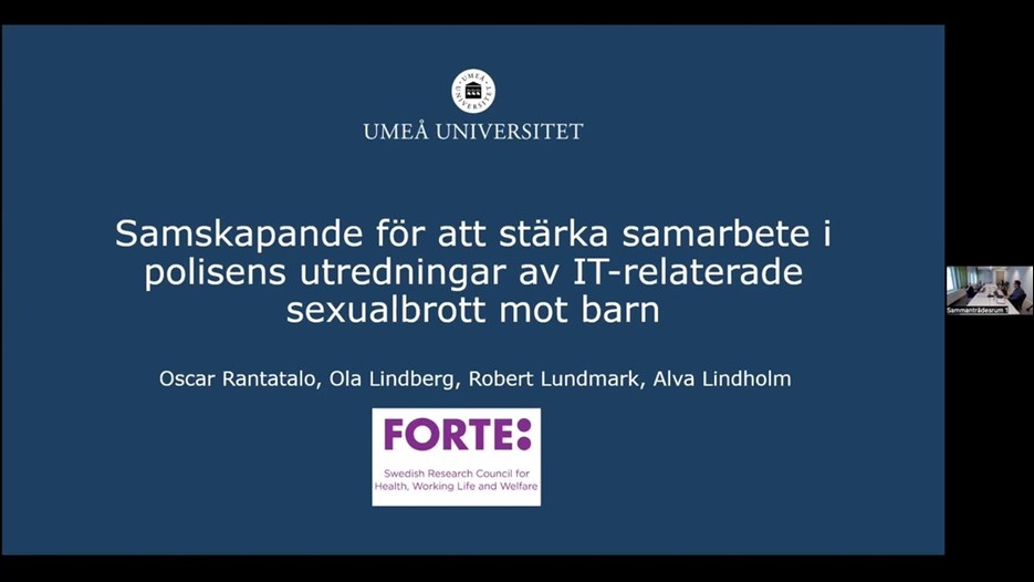 Film: UCER-seminarium med Oscar Rantatalo