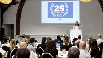Katrine Riklund på UFBIs 25 års jubileum