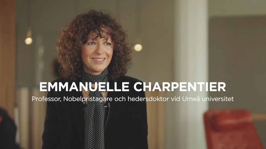 Film: Nobelpristagaren Emmanuelle Charpentier: "Forskare behöver höja rösten mer"
