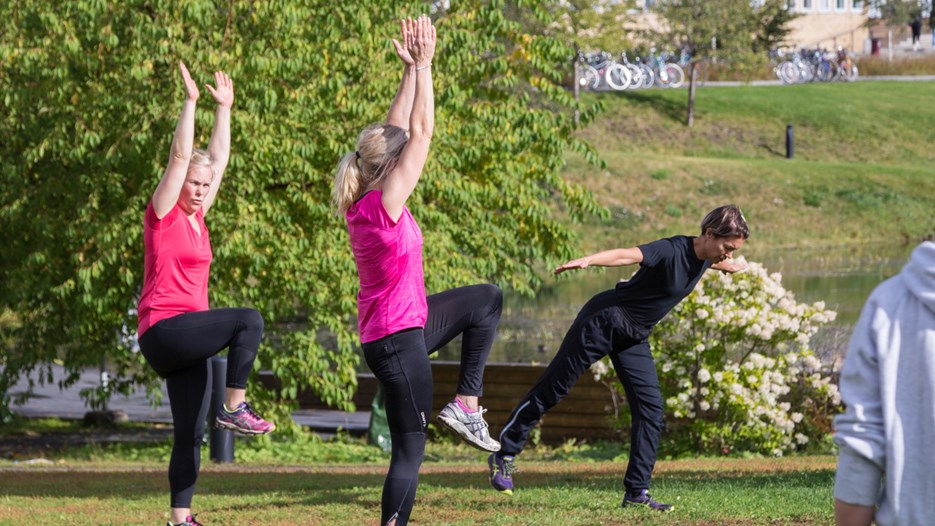 Go to page Umeå University is the first in Sweden to be certified as a Healthy Campus