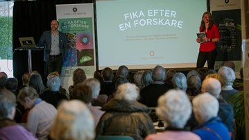 Fika efter en forskare