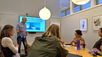 Samtal om klimatjournalistik