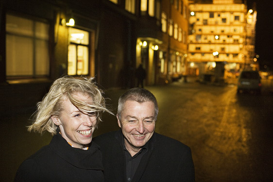 Anna Valtonen och Peter Kjaer