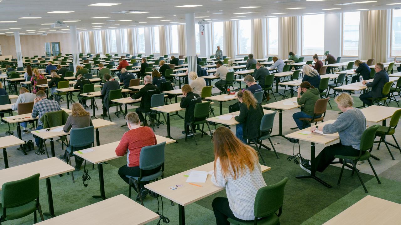 Test tentamen i nya huset Auroa