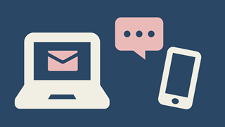 Symboler på olika kontakvägar