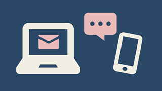 Symboler på olika kontakvägar